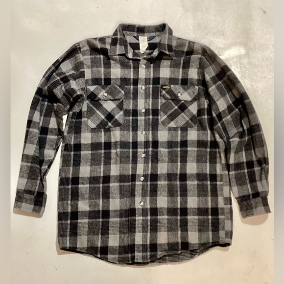 OshKosh B'gosh Other - Vintage Osh Kosh Thick Men’s plaid flannel long sleeve shirt size Large Tall